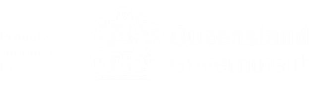 Proudly Supported by the QLD Government logo